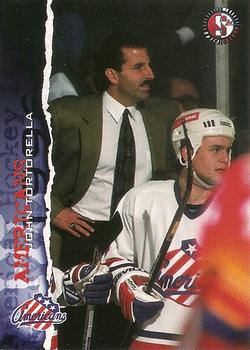 1996-97 SplitSecond Rochester Americans (AHL) #NNO John Tortorella Front