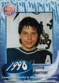 1998 Quebec International Pee-Wee Tournament #0907 Steve Bernier Front