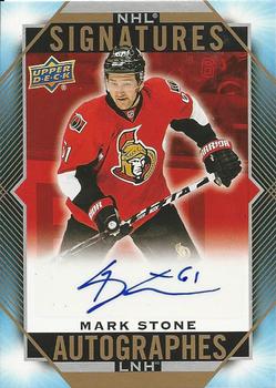 2017-18 Upper Deck Tim Hortons - NHL Signatures #NNO Mark Stone Front