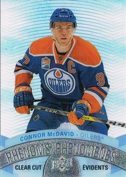 2017-18 Upper Deck Tim Hortons - Clear Cut Phenoms #CCP-1 Connor McDavid Front