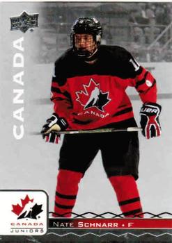 2017 Upper Deck Team Canada Juniors #44 Nate Schnarr Front