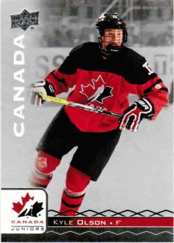 2017 Upper Deck Team Canada Juniors #45 Kyle Olson Front