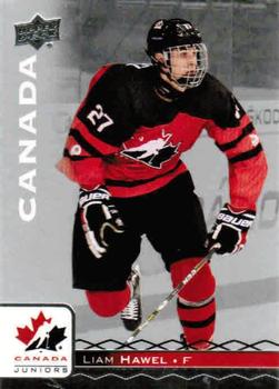 2017 Upper Deck Team Canada Juniors #62 Liam Hawel Front