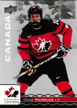 2017 Upper Deck Team Canada Juniors #71 Greg Meireles Front