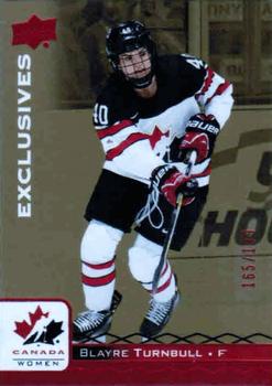 2017 Upper Deck Team Canada Juniors - Red Exclusives #40 Blayre Turnbull Front