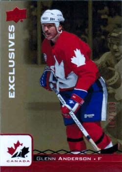 2017 Upper Deck Team Canada Juniors - Red Exclusives #89 Glenn Anderson Front