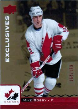 2017 Upper Deck Team Canada Juniors - Red Exclusives #97 Mike Bossy Front