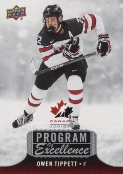 2017 Upper Deck Team Canada Juniors - Program of Excellence #POE-21 Owen Tippett Front