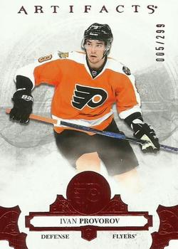 2017-18 Upper Deck Artifacts - Ruby #24 Ivan Provorov Front