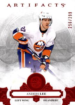 2017-18 Upper Deck Artifacts - Ruby #98 Anders Lee Front
