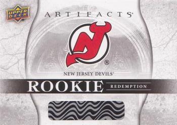 2017-18 Upper Deck Artifacts - Rookie Redemptions #RED-198 New Jersey Devils Front