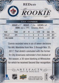2017-18 Upper Deck Artifacts - Rookie Redemptions #RED-210 Winnipeg Jets Back