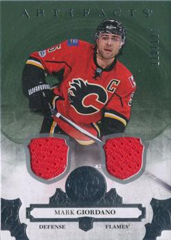 2017-18 Upper Deck Artifacts - Materials Silver #118 Mark Giordano Front