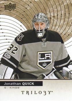 2017-18 Upper Deck Trilogy #37 Jonathan Quick Front