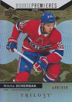 2017-18 Upper Deck Trilogy #58 Nikita Scherbak Front