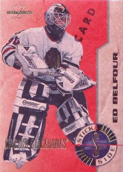 1995-96 Leaf Limited - Stick Side Promos #8 Ed Belfour Front