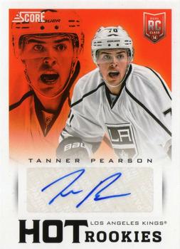 2013-14 Panini Rookie Anthology - 2013-14 Score Update: Hot Rookies Signatures #732 Tanner Pearson Front