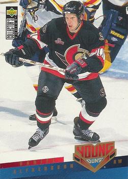 1995-96 Collector's Choice - Young Guns #406 Daniel Alfredsson Front
