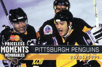 2004-05 Mastercard Priceless Moments #9 Pittsburgh Penguins Front