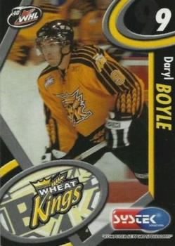 2005-06 Systek Brandon Wheat Kings (WHL) #NNO Daryl Boyle Front