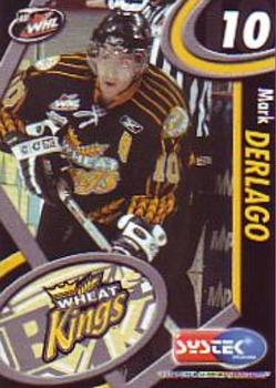 2005-06 Systek Brandon Wheat Kings (WHL) #NNO Mark Derlago Front