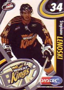 2005-06 Systek Brandon Wheat Kings (WHL) #NNO Stephan Lenoski Front