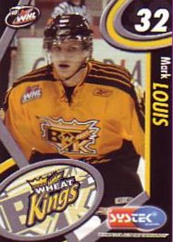 2005-06 Systek Brandon Wheat Kings (WHL) #NNO Mark Louis Front