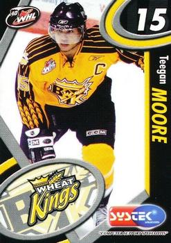2005-06 Systek Brandon Wheat Kings (WHL) #NNO Teegan Moore Front