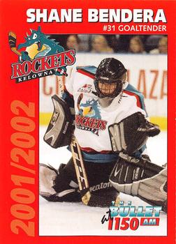 2001-02 Kelowna Rockets (WHL) #NNO Shane Bendera Front