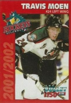 2001-02 Kelowna Rockets (WHL) #NNO Travis Moen Front