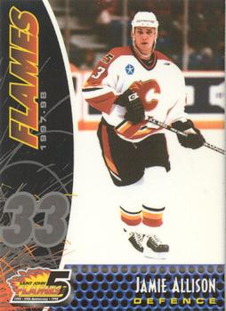 1997-98 Saint John Flames (AHL) #NNO Jamie Allison Front