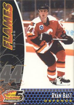1997-98 Saint John Flames (AHL) #NNO Ryan Bast Front