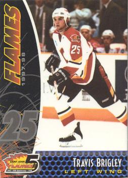 1997-98 Saint John Flames (AHL) #NNO Travis Brigley Front