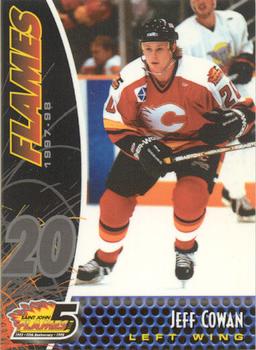 1997-98 Saint John Flames (AHL) #NNO Jeff Cowan Front