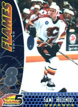 1997-98 Saint John Flames (AHL) #NNO Sami Helenius Front