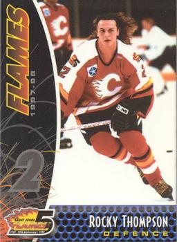 1997-98 Saint John Flames (AHL) #NNO Rocky Thompson Front