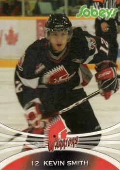 2008-09 Sobeys Moose Jaw Warriors (WHL) #20 Kevin Smith Front