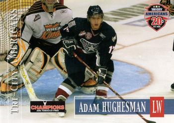 2007-08 Grandstand US Celluar Tri-City Americans (WHL) #10 Adam Hughesman Front