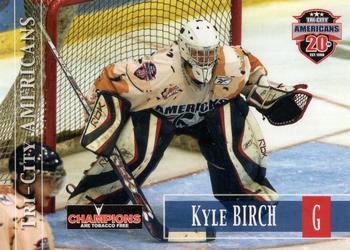 2007-08 Grandstand US Celluar Tri-City Americans (WHL) #17 Kyle Birch Front
