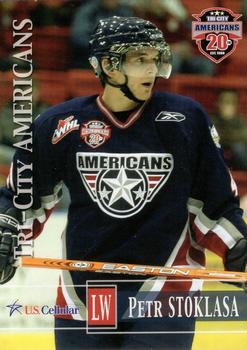 2007-08 Grandstand US Celluar Tri-City Americans (WHL) #30 Petr Stoklasa Front