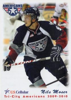 2009-10 Grandstand Tri-City Americans (WHL) #7 Nils Moser Front
