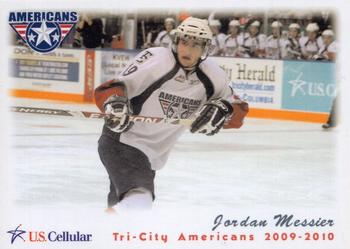 2009-10 Grandstand Tri-City Americans (WHL) #14 Jordan Messier Front