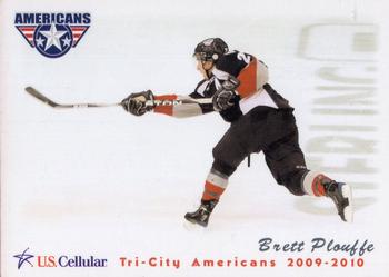 2009-10 Grandstand Tri-City Americans (WHL) #20 Brett Plouffe Front