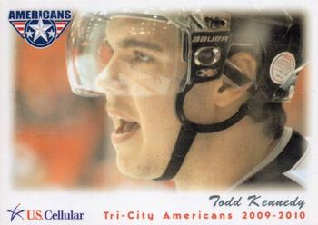 2009-10 Grandstand Tri-City Americans (WHL) #22 Todd Kennedy Front