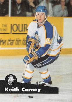 1994-95 Flint Generals (CoHL) #NNO Keith Carney Front