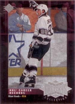 1995-96 SP - Wayne Gretzky's Record Collection #G18 Wayne Gretzky Front