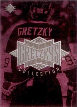 1995-96 SP - Wayne Gretzky's Record Collection #NNO SP Header / Checklist Front