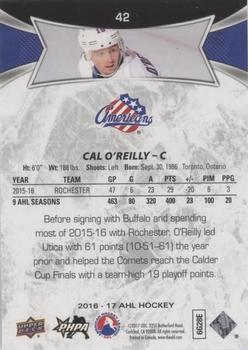 2016-17 Upper Deck AHL - Green #42 Cal O'Reilly Back