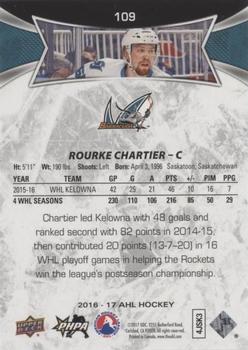 2016-17 Upper Deck AHL - Green #109 Rourke Chartier Back