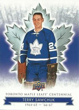 2017 Upper Deck Toronto Maple Leafs Centennial #57 Terry Sawchuk Front